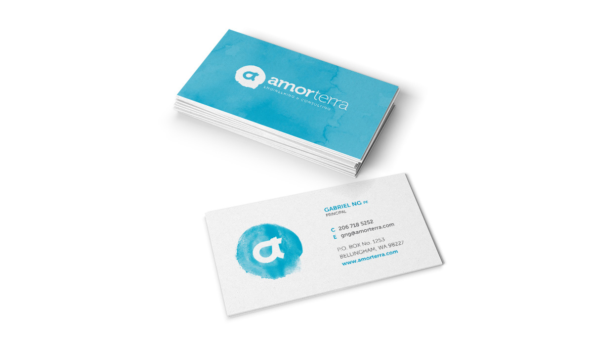 Amorterra Engineering & Consulting - Business Cards