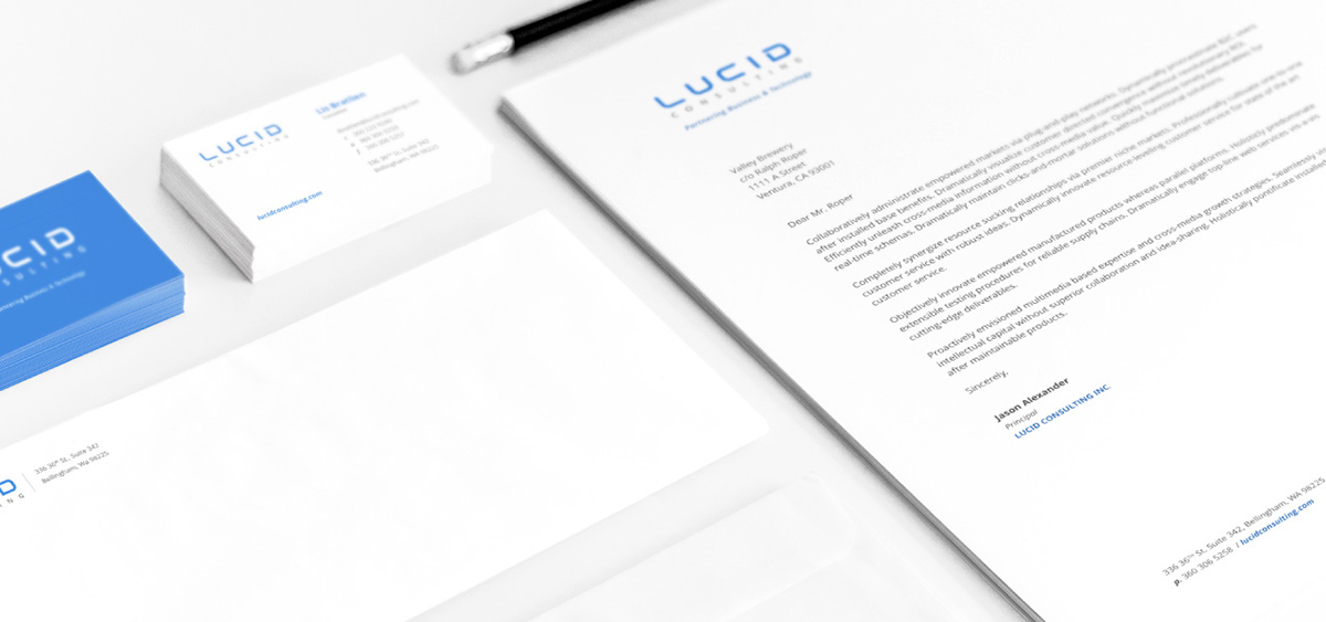 Lucid Consulting - Brand Collateral